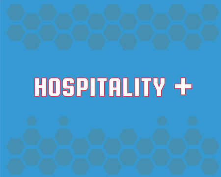 word hospitalityのイラスト素材