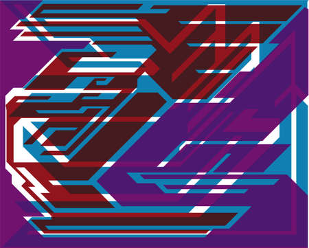 Gaming background for those who loves the speed of tech and high performance.のイラスト素材
