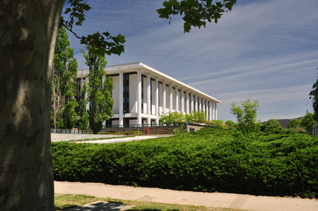 National Library of Australia in Canberraのeditorial素材