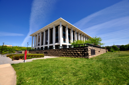 National Library of Australia in Canberraのeditorial素材