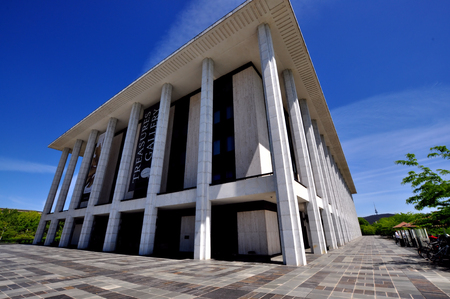 National Library of Australia in Canberraのeditorial素材