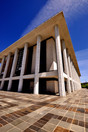 National Library of Australia in Canberraのeditorial素材
