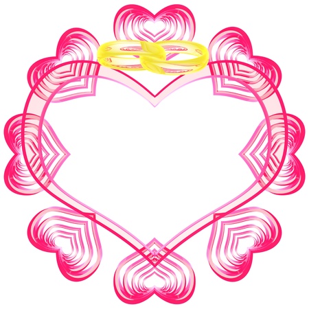 Wedding Photo Frameの写真素材