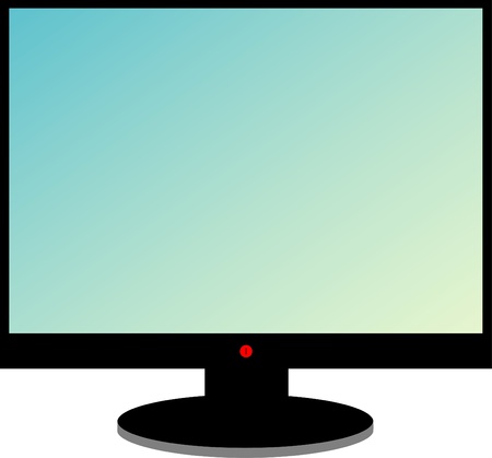 vector image of the monitor, the background for the text.のイラスト素材
