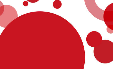 red bubble backgroundの写真素材