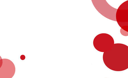 red bubble backgroundの写真素材