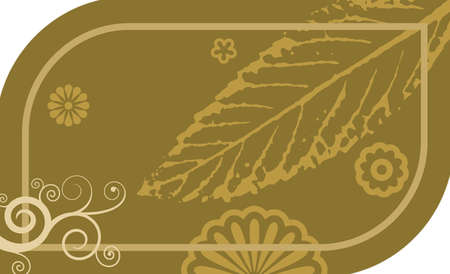 vintage leaves backgroundの写真素材
