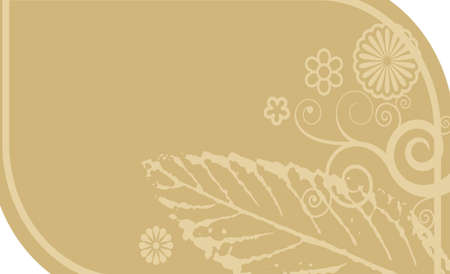 vintage leaves backgroundの写真素材