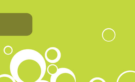 green circle with text box backgroundの写真素材