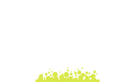 green bubble design backgroundの写真素材