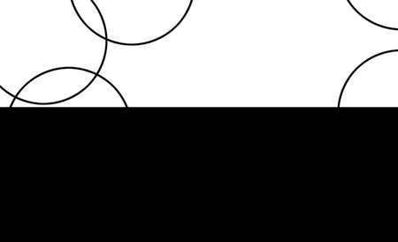 black and white circle backgroundの写真素材