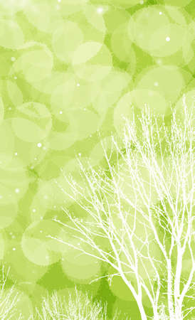 green flower backgroundの写真素材