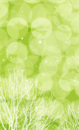green flower backgroundの写真素材