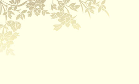 golden shining flower backgroundの写真素材