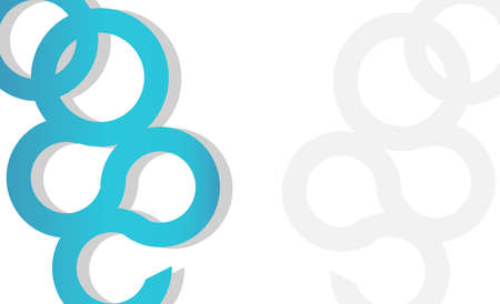 blue circle backgroundの写真素材