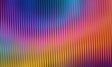 abstract background with multicolored wavy lines. Vector illustrationの写真素材