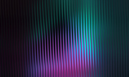 abstract background with smooth lines in blue, purple, green colorsの写真素材