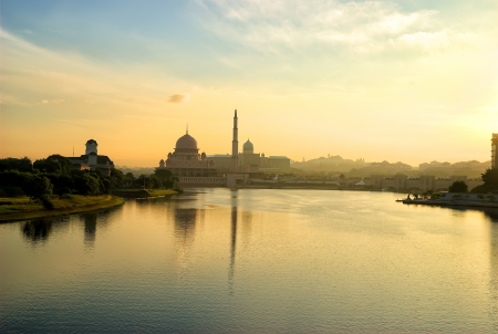 Mosque at Sunriseのeditorial素材