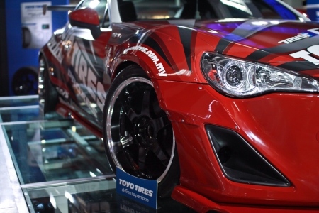KUALA LUMPUR, MALAYSIA - NOV 15 Toyota GT86 modified for autoshow displayed at Lumpur International Motorshow  KLIMS  on November 15, 2013 in Kuala Lumpur Malaysia のeditorial素材