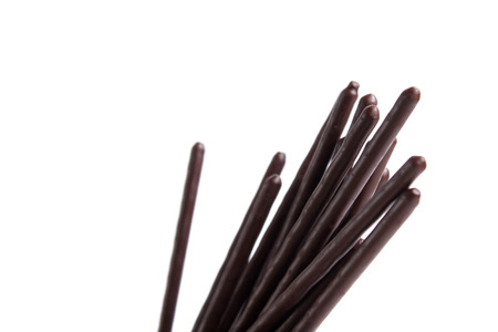 Choc stick pile の写真素材