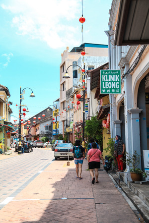 daytime at chinatown,Kuala Terengganuのeditorial素材