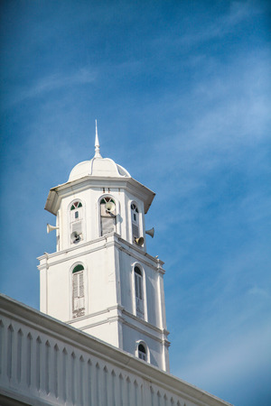 architecture of Masjid Sultan Ismail in Chendering, Kuala Terengganu architecture of Masjid Sultan Ismail in Chendering, Kuala Terengganuの写真素材