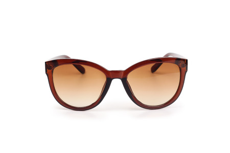 spectacles isolated in whiteの写真素材