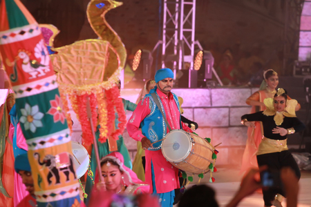 Kuala lumpur 25 September 2016 , Citra Warna Malaysia was held at Dataran Merdeka. Performers doing their indian traditional danceのeditorial素材