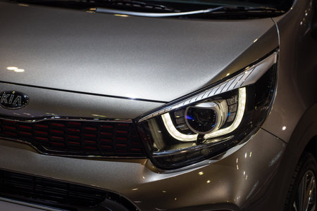 Kuala Lumpur, Malaysia - 23 November 2018. New picanto gt line at kuala lumpur motorshow.