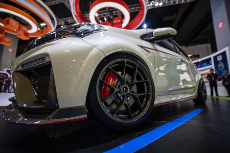 Kuala Lumpur, Malaysia - 23 November 2018. myvi gt concept at kuala lumpur motorshow.のeditorial素材