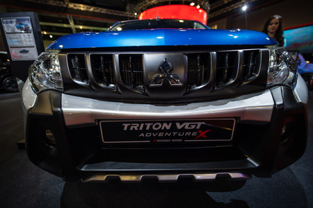 Kuala Lumpur, Malaysia - 23 November 2018. Triton vgt at kuala lumpur motorshow.のeditorial素材