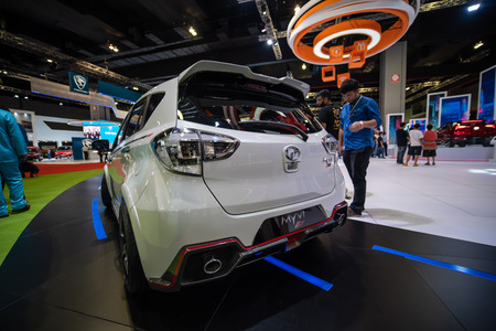 Kuala Lumpur, Malaysia - 23 November 2018. myvi gt concept at kuala lumpur motorshow.のeditorial素材