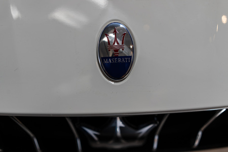 singapore -12 january 2019. new maserati at singapore motor showのeditorial素材