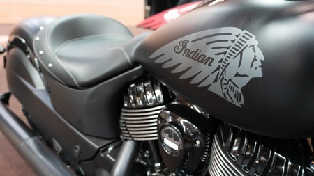 kuala lumpur, malaysia - 16 april 2019. indian motorcycle in kuala lumpur motor showのeditorial素材