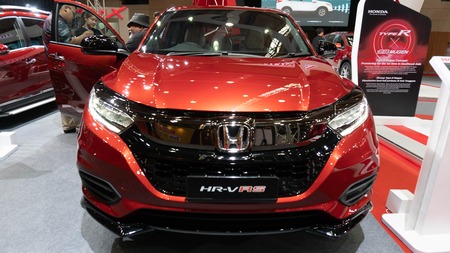kuala lumpur, malaysia - 16 april 2019. new hr-v rs at kuala lumpur motor showのeditorial素材