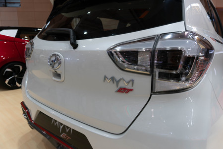 kuala lumpur, malaysia - 16 april 2019. myvi gt at kuala lumpur motor showのeditorial素材