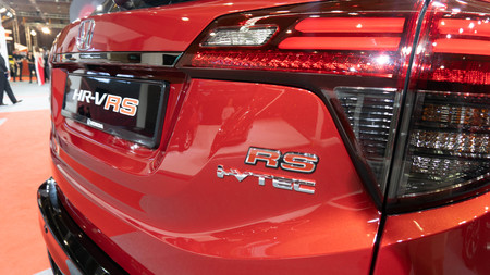 kuala lumpur, malaysia - 16 april 2019. new hr-v rs at kuala lumpur motor showのeditorial素材
