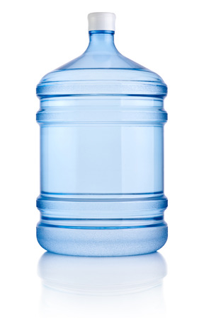 Big bottle of water isolated on a white backgroundの写真素材
