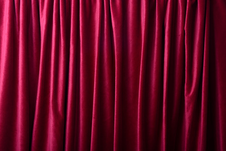 Deep Red Curtains As A Background Or Texture Royalty Free Images