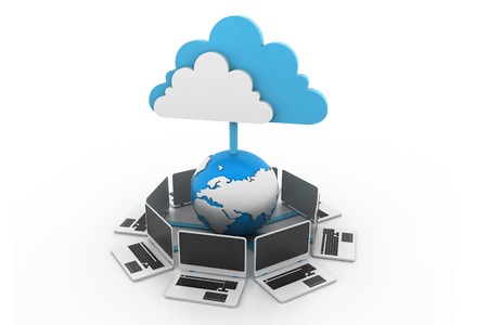 Global computer networkの写真素材