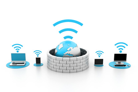 Cloud computing devicesの写真素材