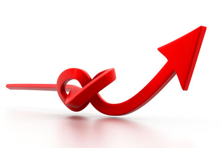 Business graphの写真素材