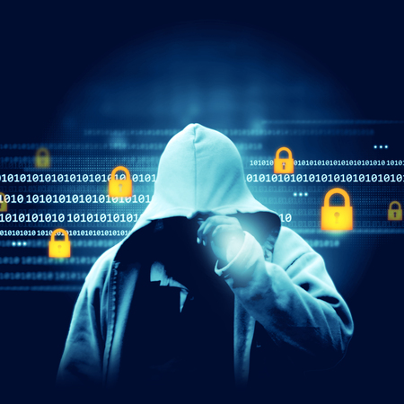 Digital internet security conceptの写真素材