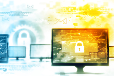 Internet securityの写真素材