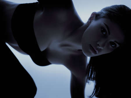 Model Beauty Stylish Makeup Portraitの写真素材