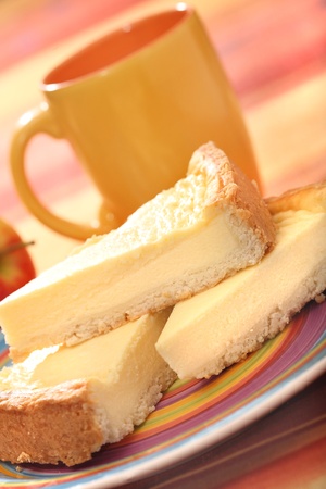 Porcias of the dough on the plateの写真素材
