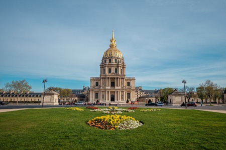 The Invalids (Les Invalides), museums and monuments of the military history of France, located in Parisのeditorial素材