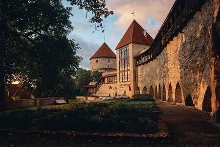 Kiek in de Kok Fortifications Museum at Toompea Hill, Estoniaのeditorial素材