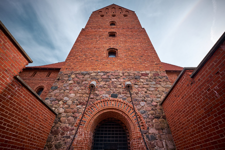 The Landscape Around Trakai Island Castle in Trakai, Lithuaniaのeditorial素材