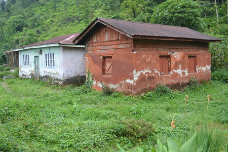 sikkim villageのeditorial素材